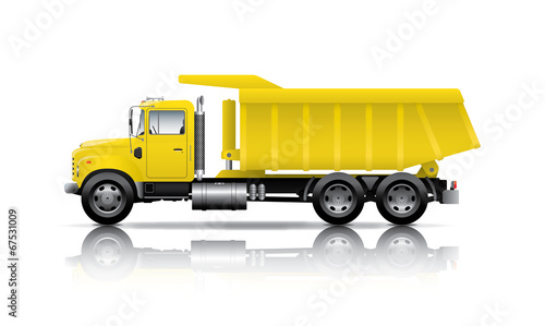 yellow dumper