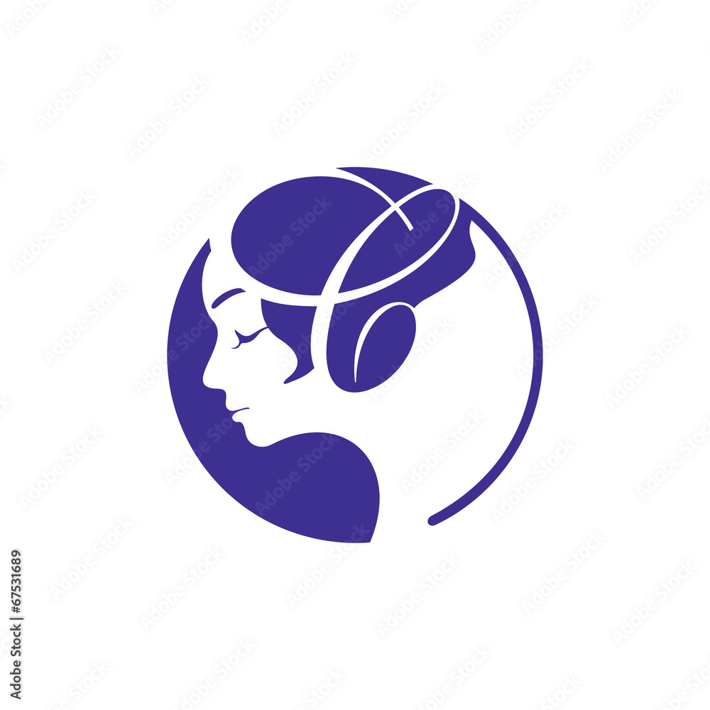 Beauty Salon Sign Stock Vektorgrafik Adobe Stock