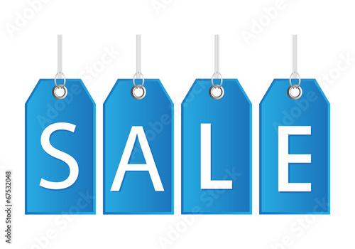 Sale hanging