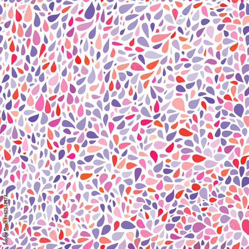 Doodle color drops seamless pattern.