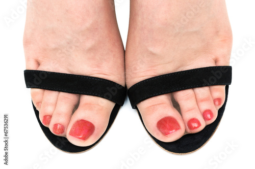 Photography beautiful foots