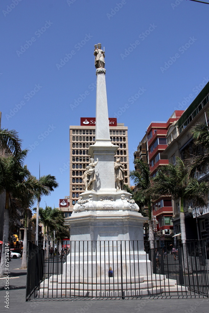 Denkmal in Santa Cruz de Tenerifa