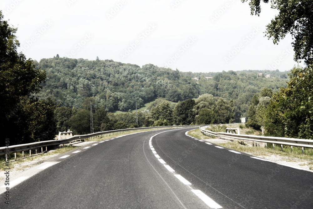 Fototapeta premium Empty street