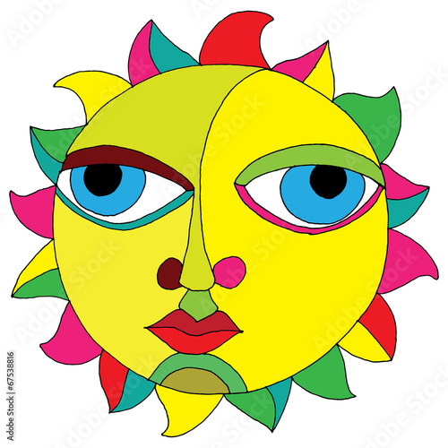 Sun illustration