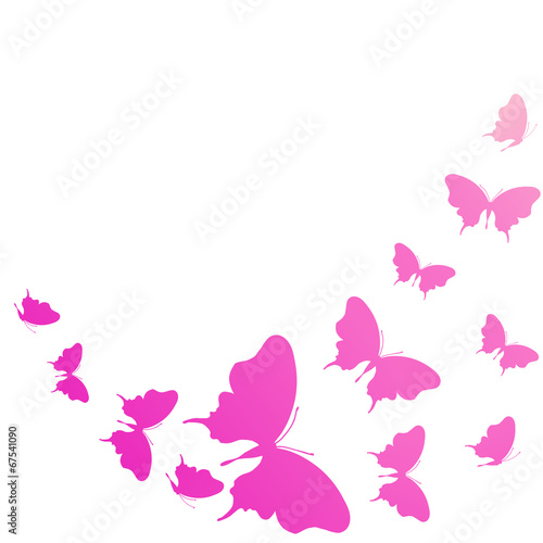 Fototapeta Naklejka Na Ścianę i Meble -  butterflies design