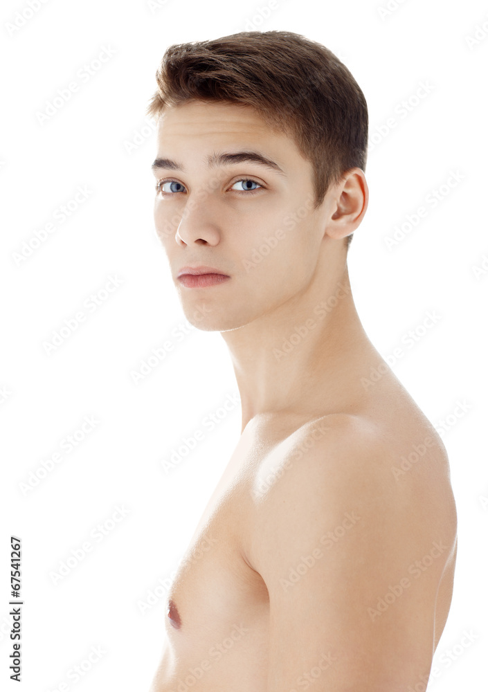 Portrait of young man Portrait of young man