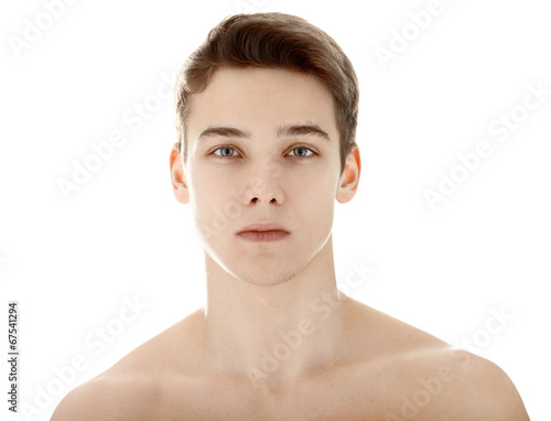 Portrait of young man photo