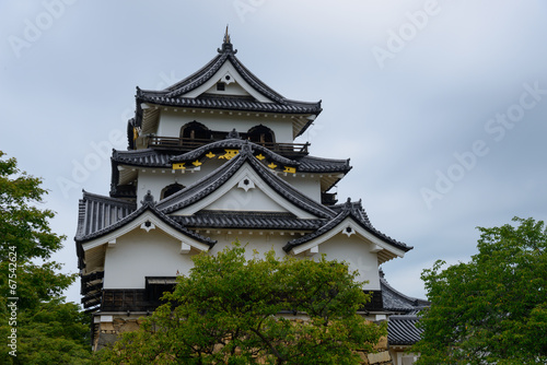 Hikone Castle in Shiga  Japan