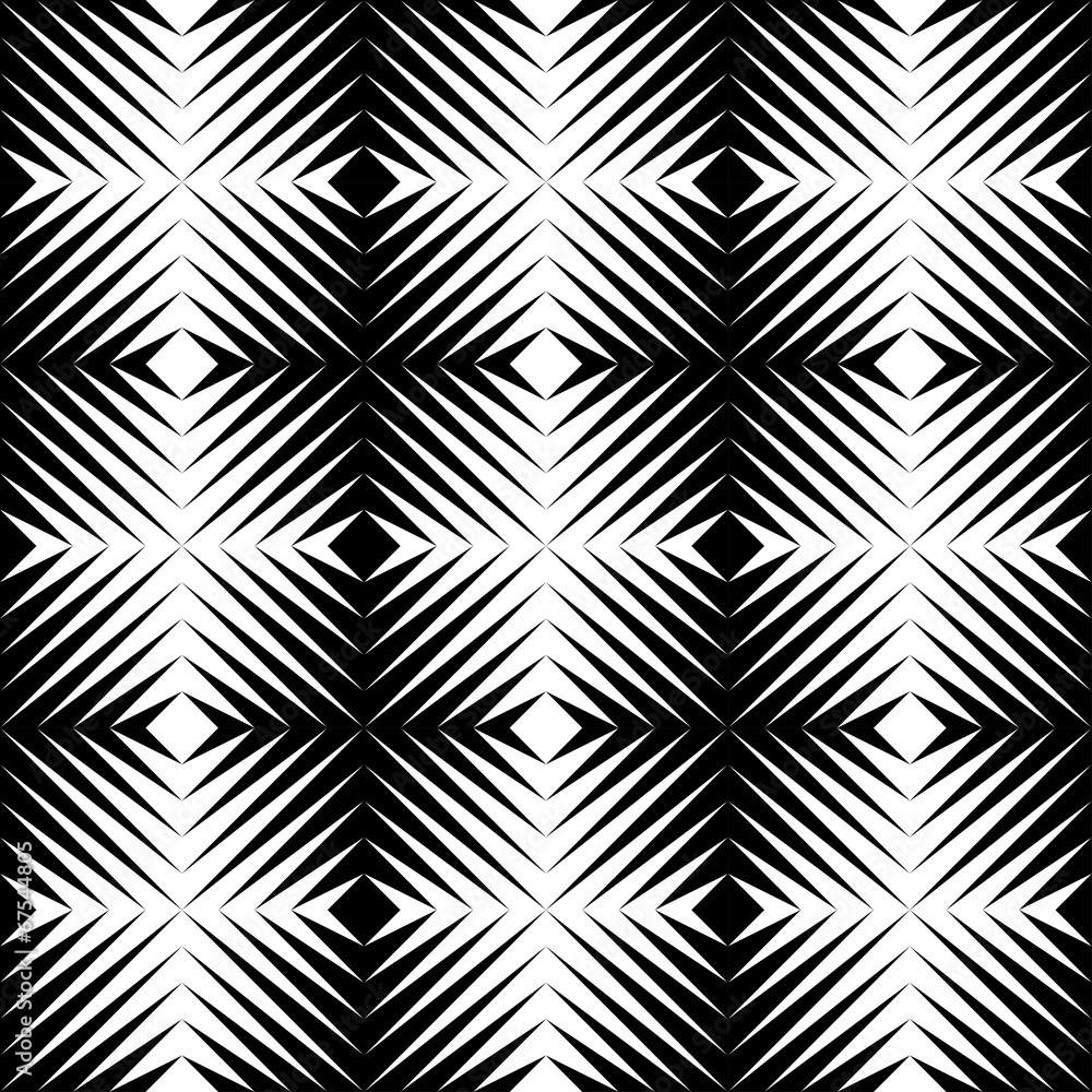 Black and white jagged edge seamless pattern Black and white jagged edge seamless pattern
