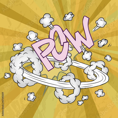 poster with Boom comic