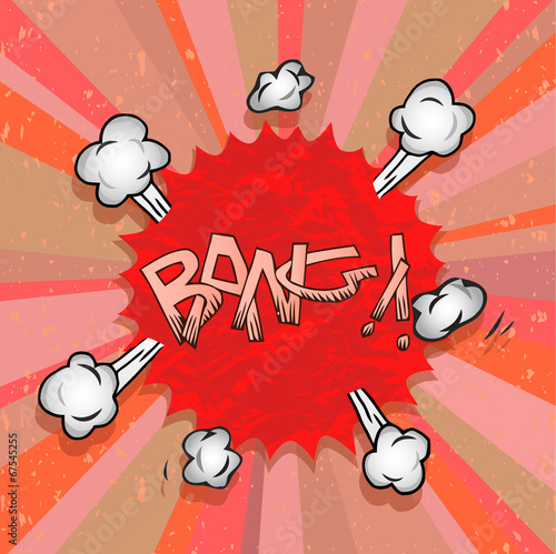 Sale poster with Boom comic