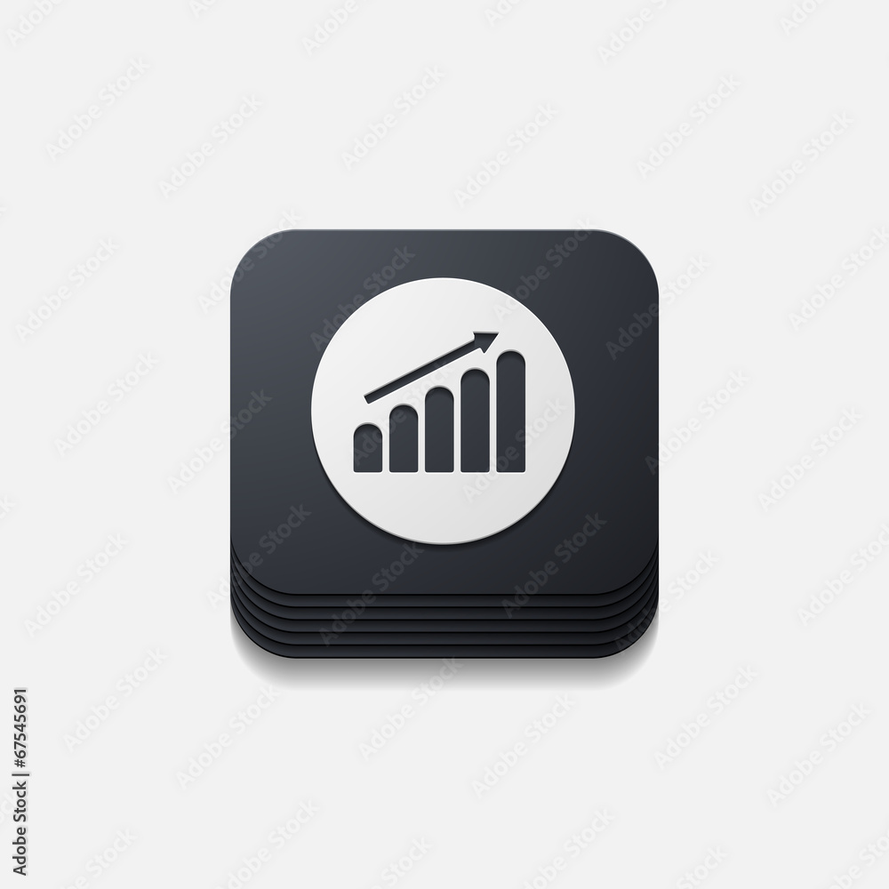 square button: chart square button: chart