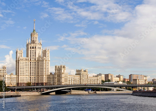 Old Moscow skyscraper