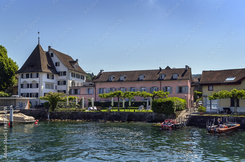 Zurich lake, Switzerland