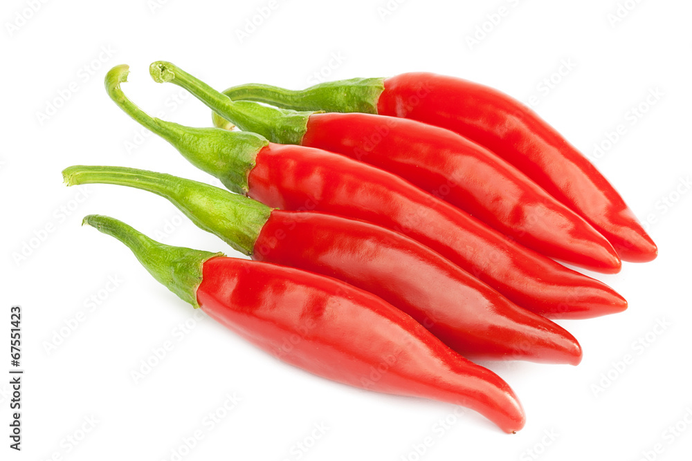 Fresh chilli peppers