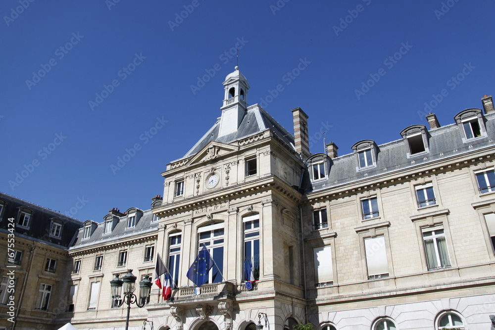 Fototapeta premium Mairie du 15 me arrondissement à Paris