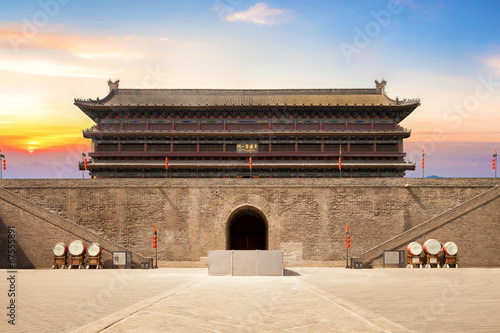 Stadtmauer in Xian