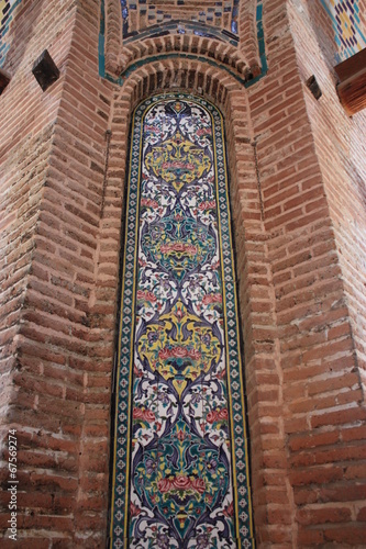 mosquée de Qazvin, Iran photo