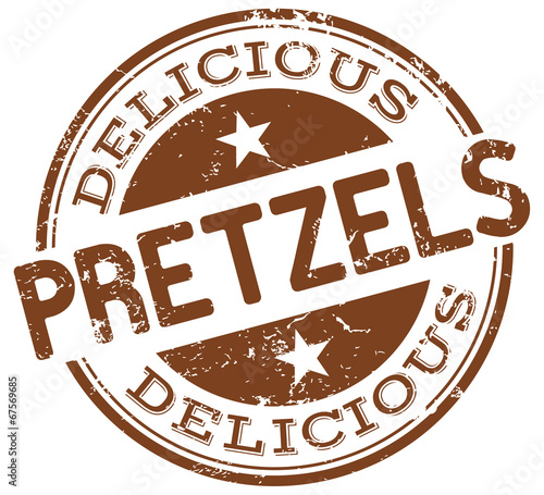pretzel stamp