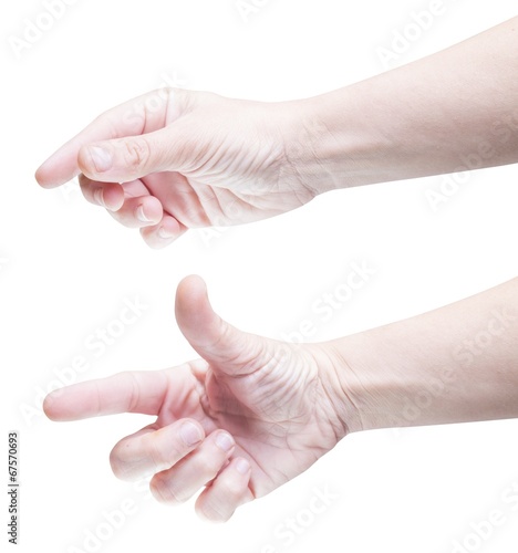 Modern gesturing photo