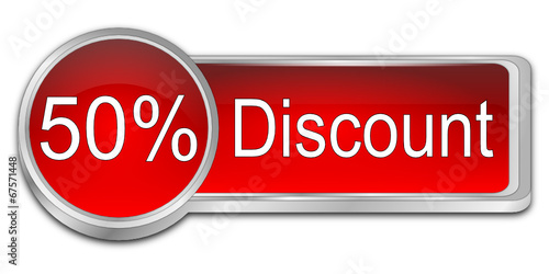 50% Discount Button