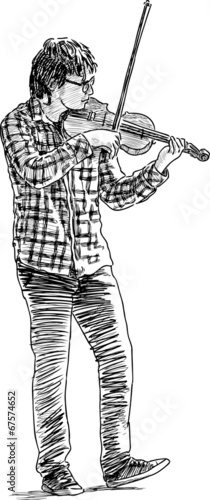 young musician