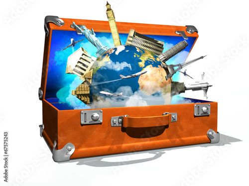 the world in a suitcase