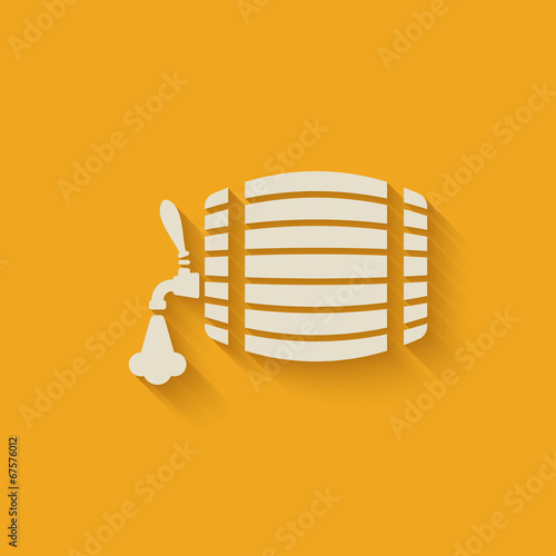 beer barrel background