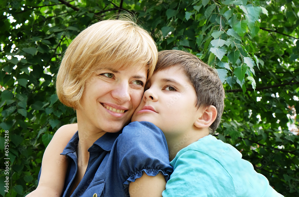 mother and son mother and son