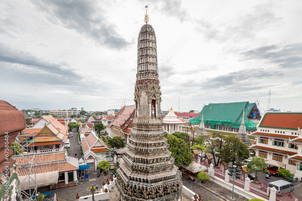 The Temple of Dawn ,Wat Arun Thailand