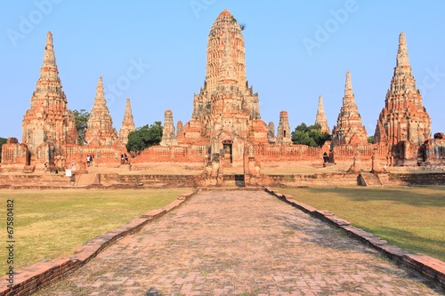 Ayutthaya Historical Complex in Thailand © Tupungato