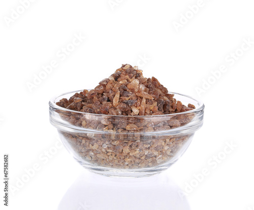 Wallpaper Mural Brown sugar in glass bowl. Torontodigital.ca