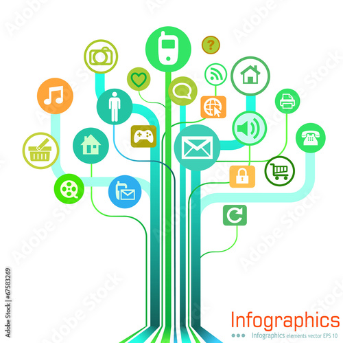 Graph Design, infographics Vector photo