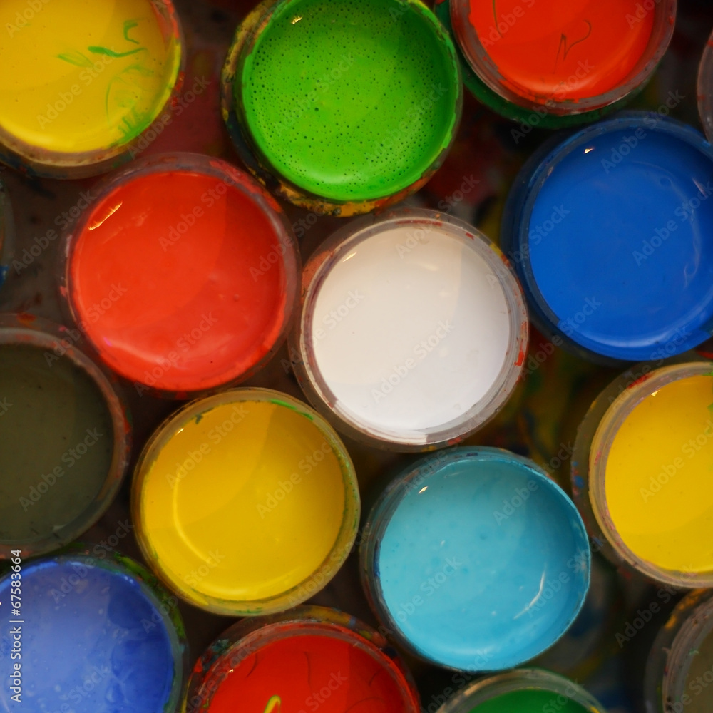 Bright colors closeup Bright colors closeup