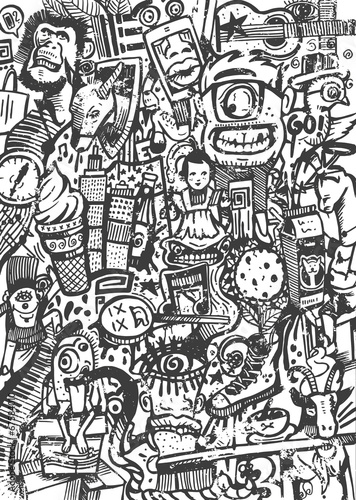 Hipster Doodle