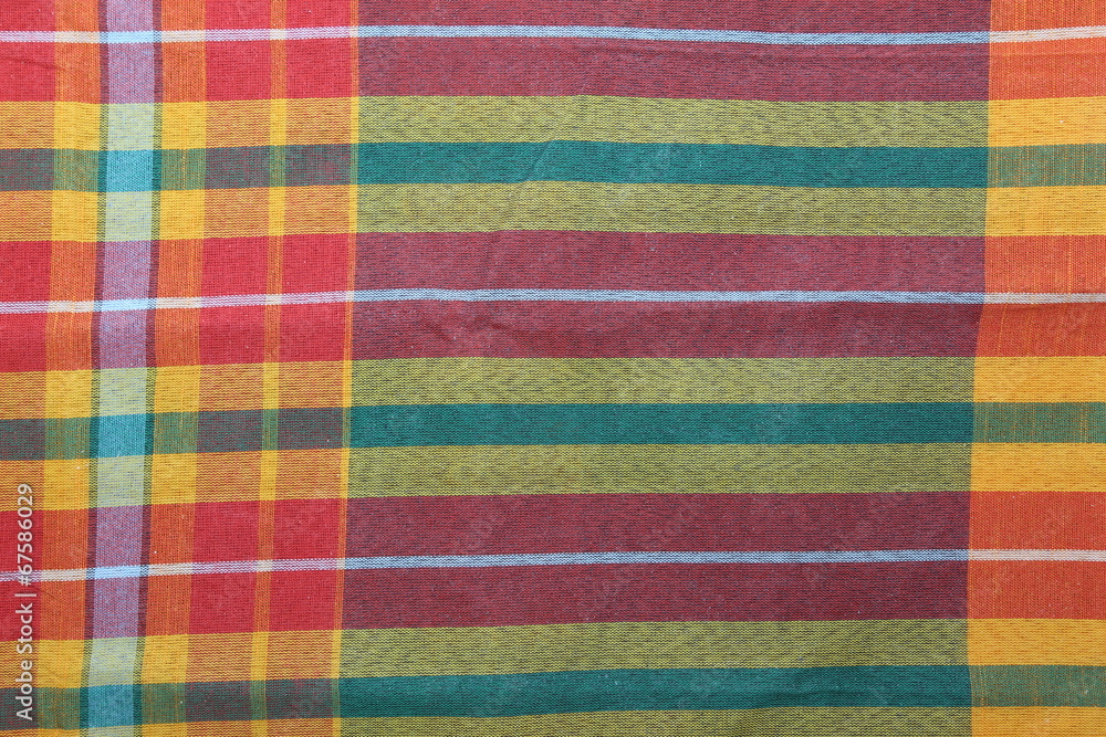Colorful loincloth fabric background Colorful loincloth fabric background