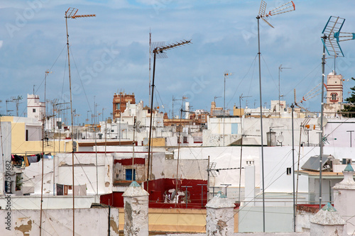 skyline of Cadiz, Andalusia, Spain © chrupka