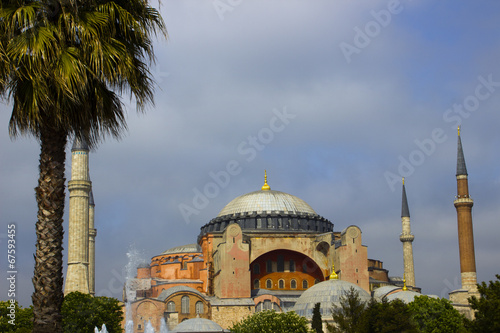Hagia Sophia mosque exterior photo