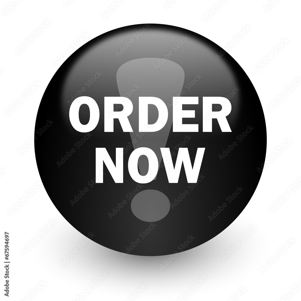 order now black glossy internet icon order now black glossy internet icon