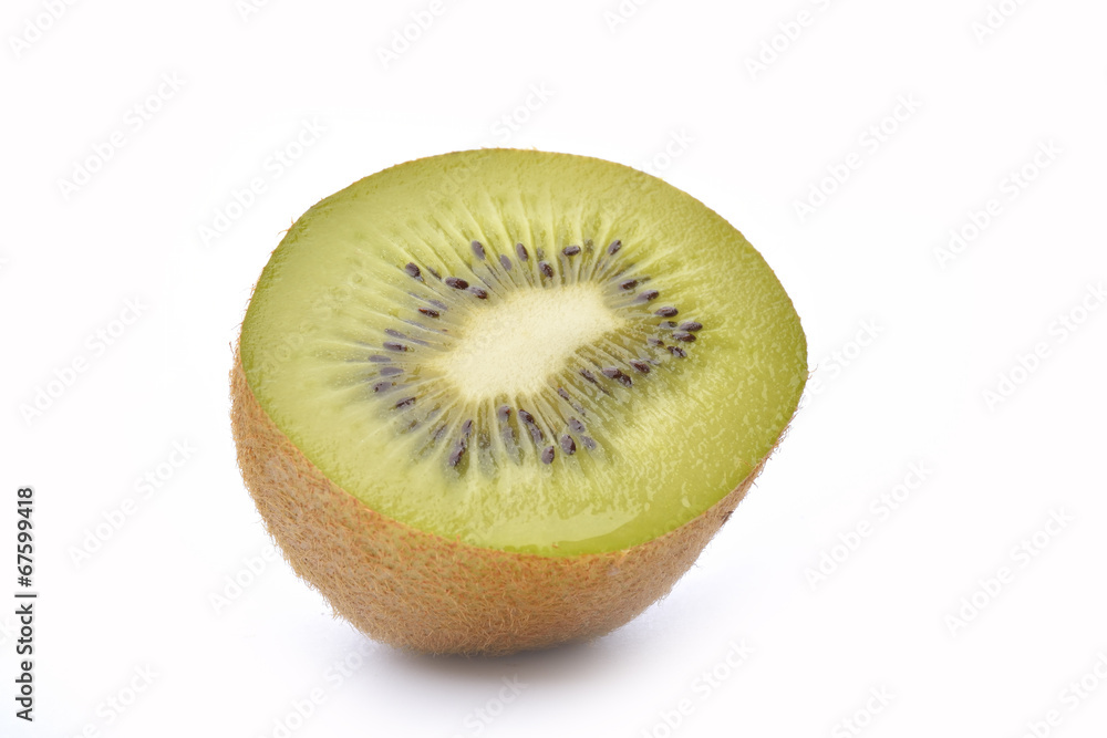 Juicy kiwi fruit on white background Juicy kiwi fruit on white background