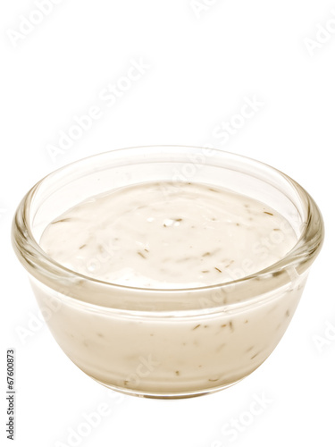 Obraz na płótnie tartare sauce w salonie