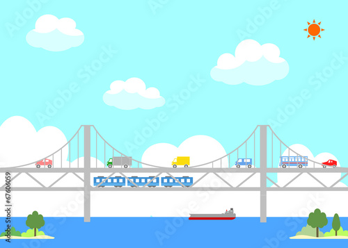 橋の交通