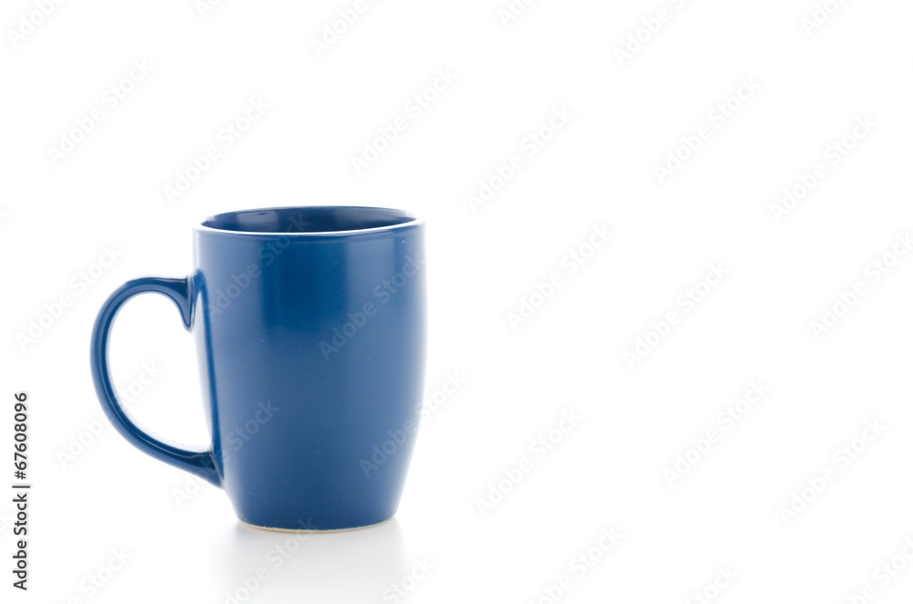 Mug isolated on white Mug isolated on white