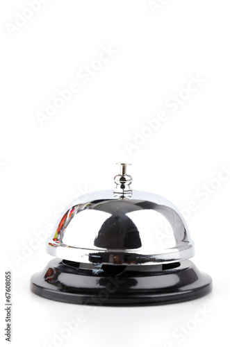 Service bell isolated white background