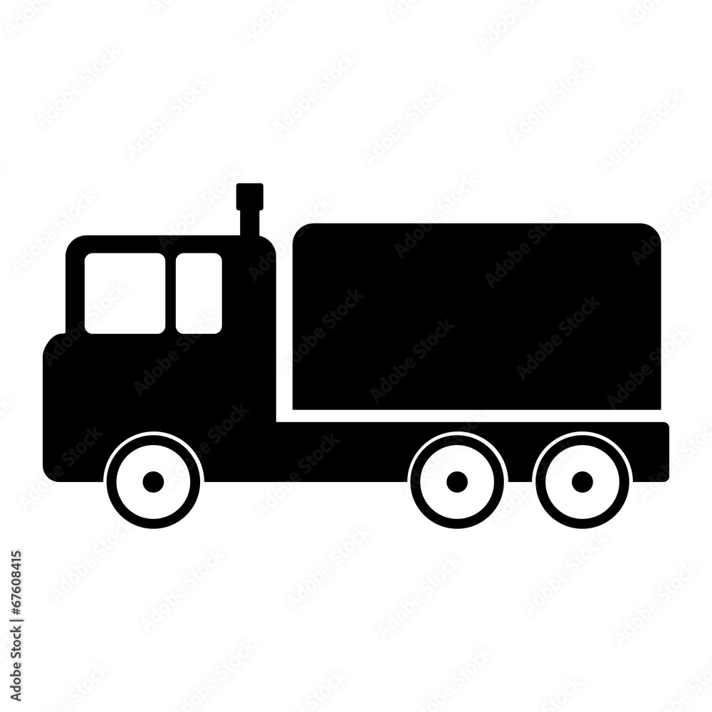 Cargo car icon