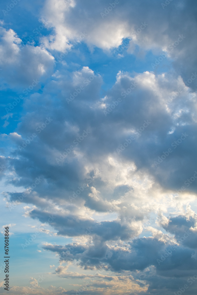 Obraz premium Cloud on Sky