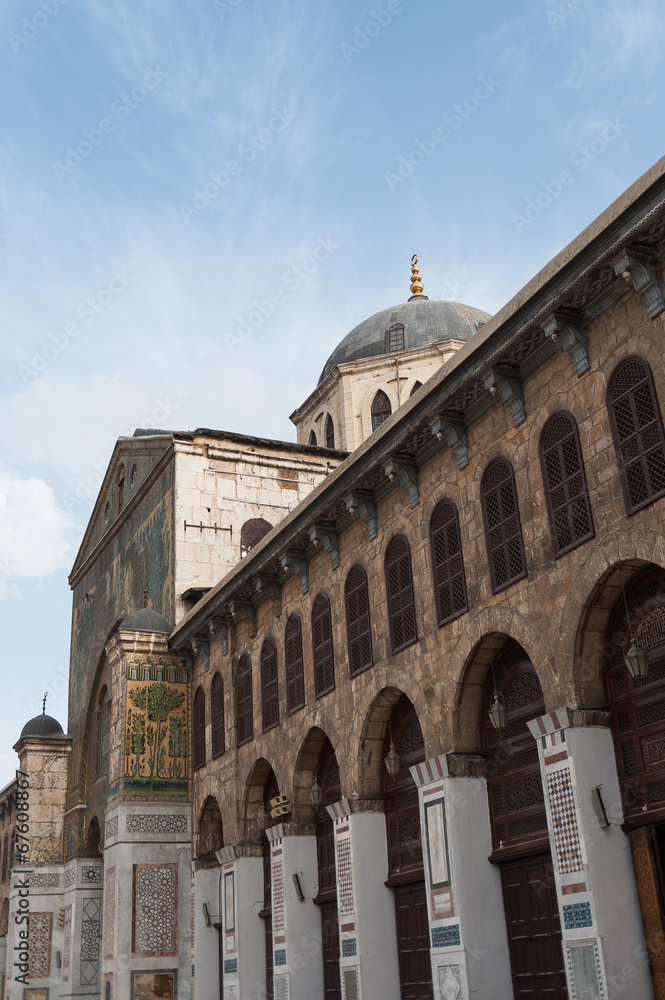 Damascus the big Mosque  Umayyad