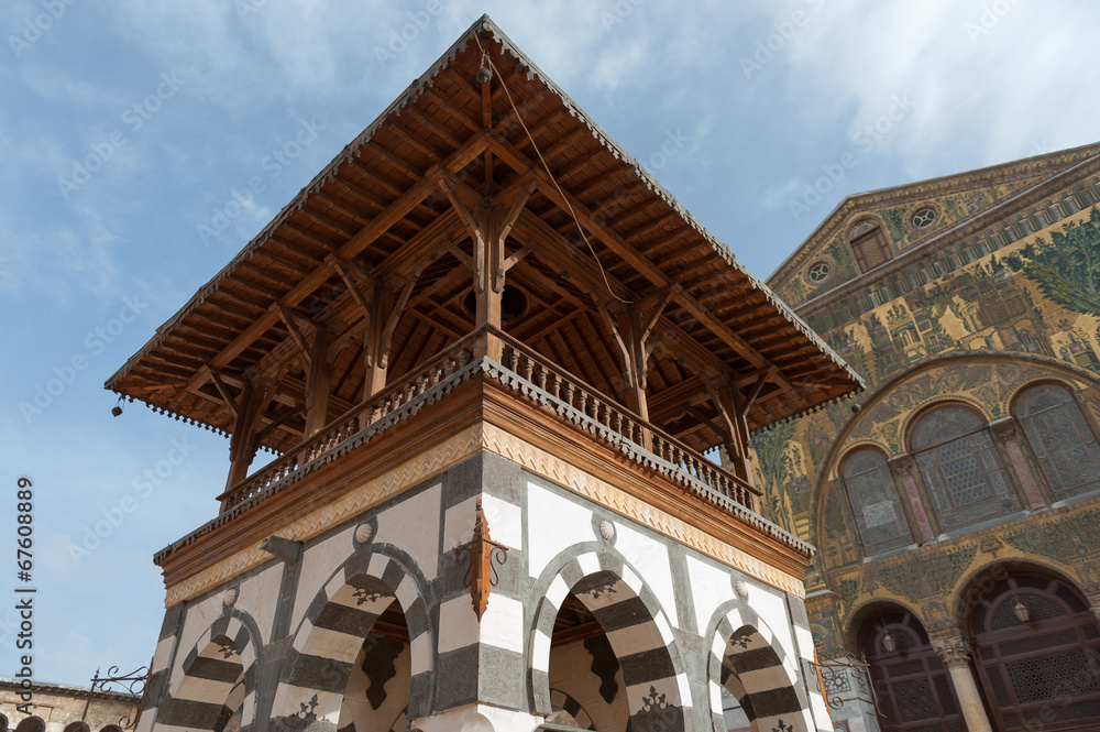 Fototapeta premium Damascus the big Mosque Umayyad