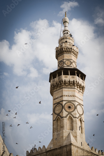 Damascus the big Mosque  Umayyad
