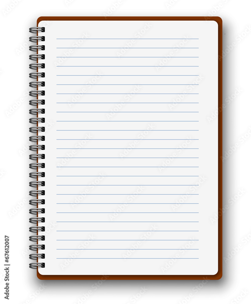 Vertical notebook Vertical notebook